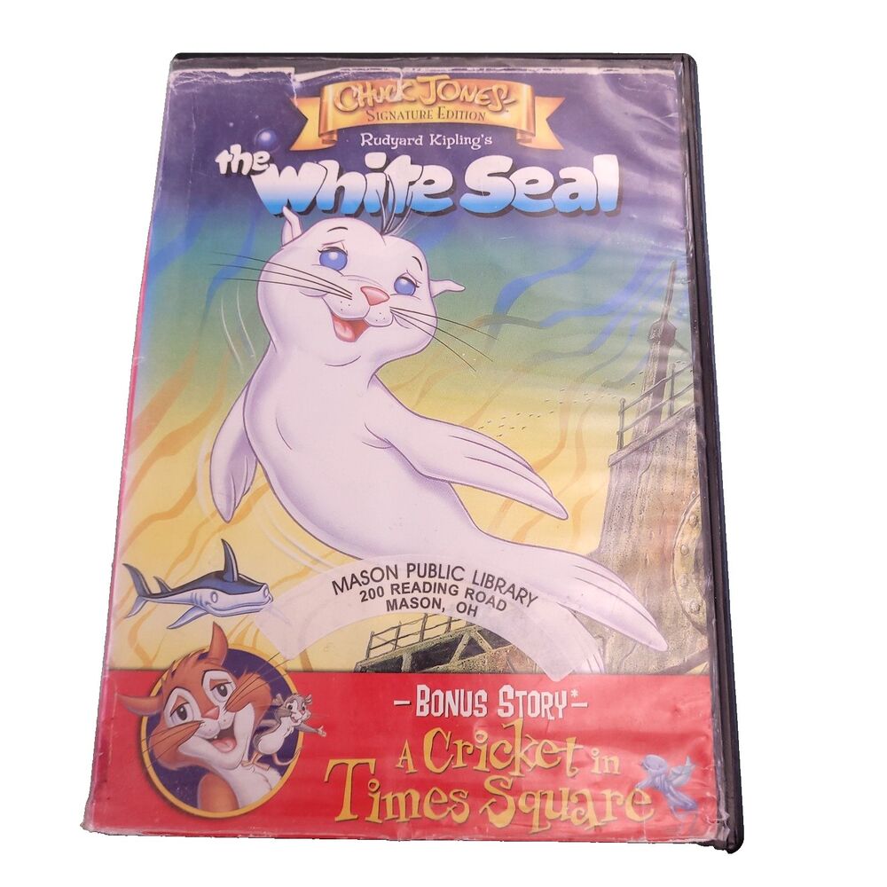 Chuck Jones The White Seal DVD 1975 Rudyard Kipling Bonus Cricket In Time Square